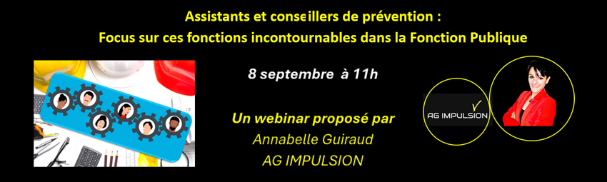 bannière Assistants et conseillers de prévention :  Focus sur ces fonctions incontournables dans la Fonction Publique
